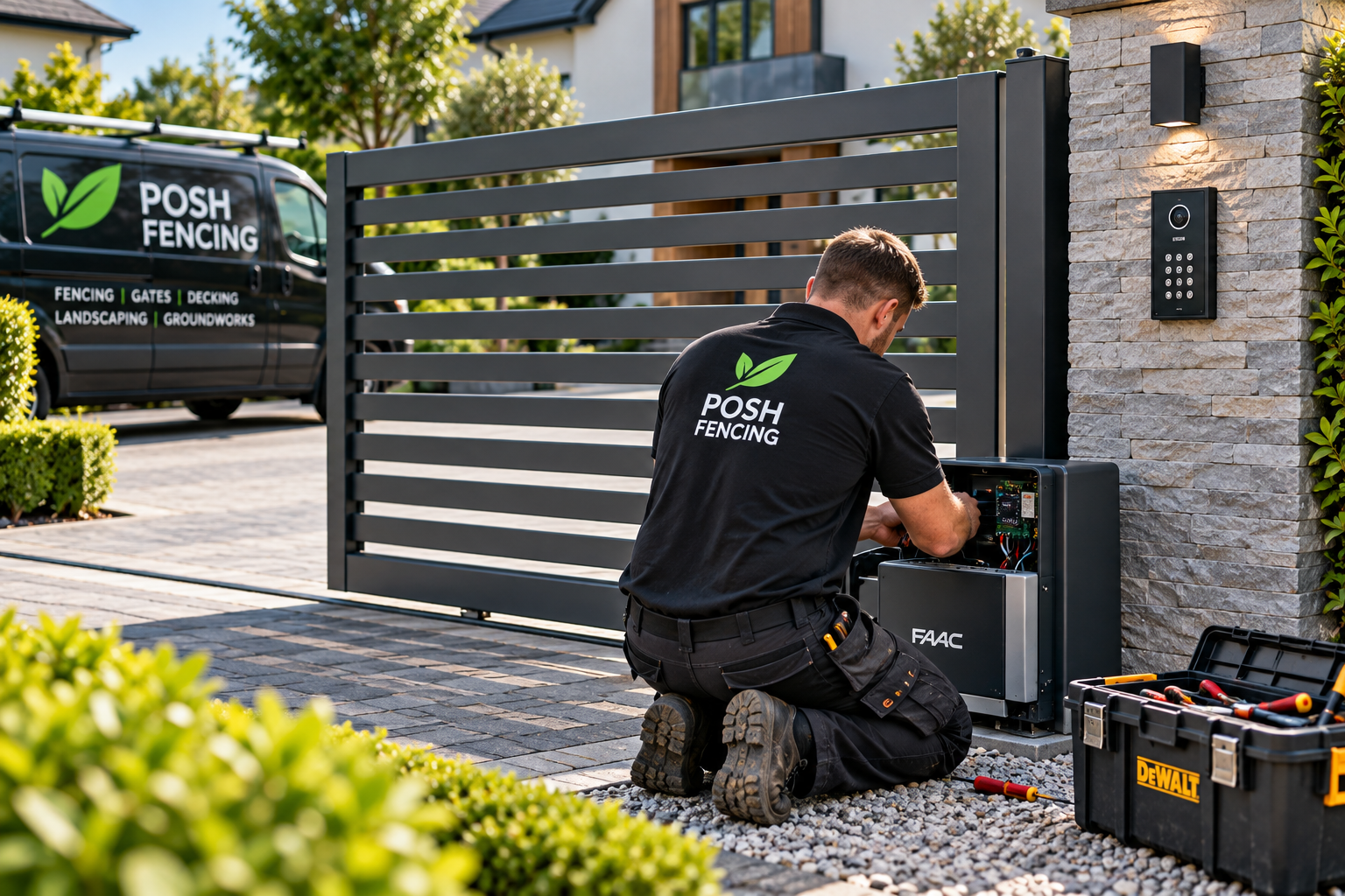 Automatic gate installation Holme Peterborough
