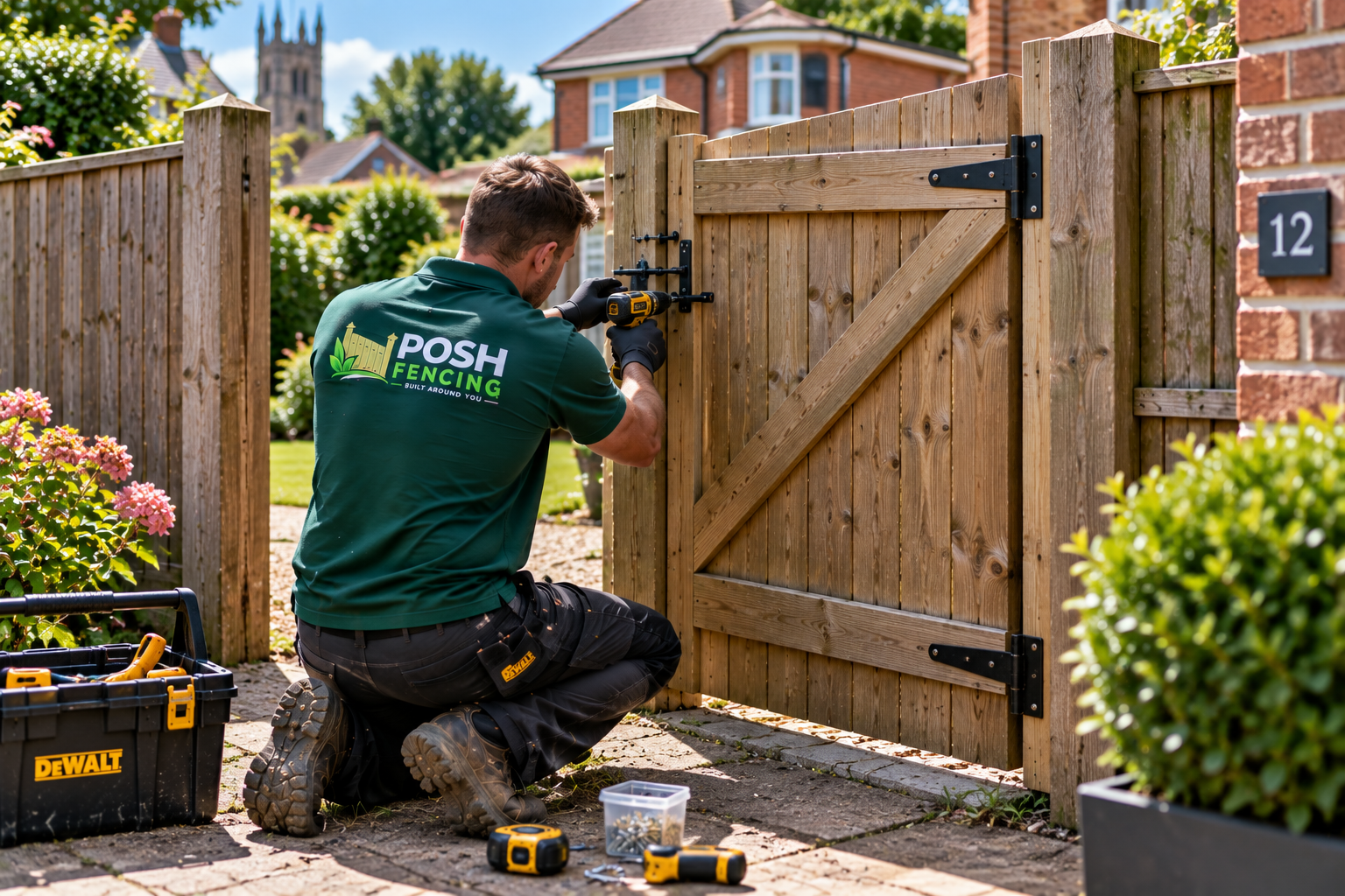 Garden gate repairs in Peterborough