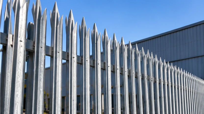 Commercial palisade fencing in Peterborough